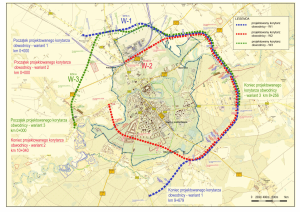 Mapa obwodnicy