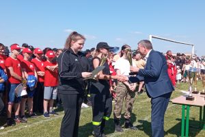 Miejsko – gminne zawody sportowo – pożarnicze we Wrockach