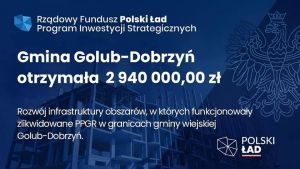 Tablica informująca o dofinansowaniu