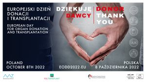 Europejski Dzień Donacji i Transplantacji - plakat