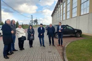 Wizyta przedstawicieli gminy Trościaniec