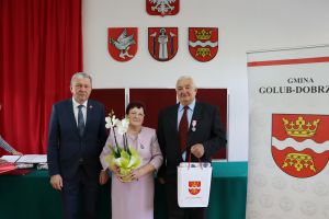 Uroczystość wręczenia medali