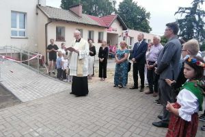 Otwarcie nowej części szkoły w Węgiersku