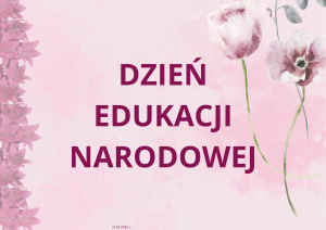 Dzień Edukacji Narodowej