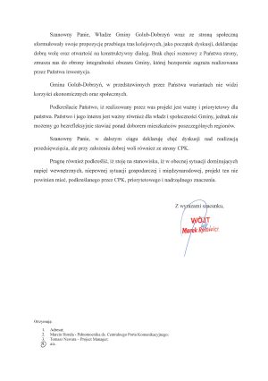 Odpowiedź na pismo część 2 z 2
