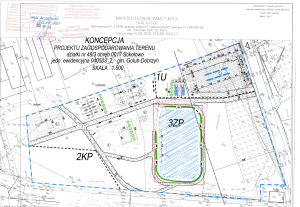 Koncepcja zagospodarowania terenu w Sokołowie