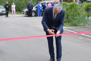 Uroczystość otwarcia dróg