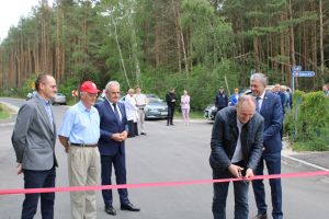 Uroczystość otwarcia dróg