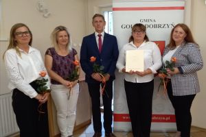 Nauczyciele, którzy uzyskali tytuł nauczyciela mianowanego z dyrekcją szkoły i kierownik GZEASiP