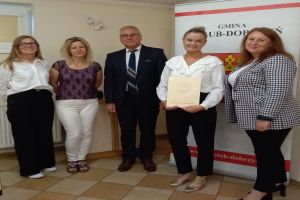 Nauczyciele, którzy uzyskali tytuł nauczyciela mianowanego z dyrekcją szkoły i kierownik GZEASiP