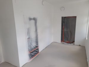 Dobudowana część szkoły w Ostrowitem - wewnątrz