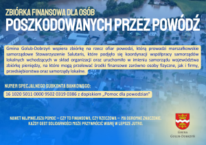 Plakat - zbiórka finansowa