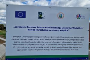 Nowe miejsce rekreacji na Podzamku Golubskim