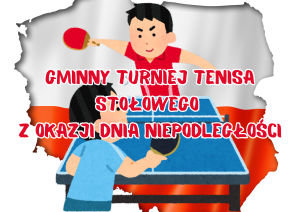 Turniej Tenisa Stołowego - plakat