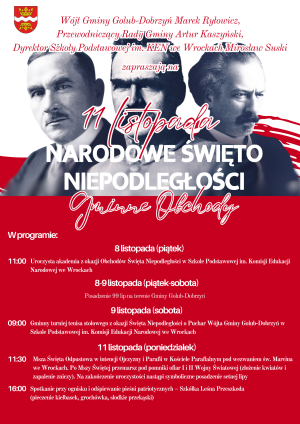 Plakat - uroczystości gminne
