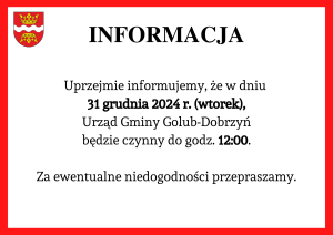 Grafika z informacją