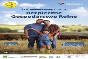 Plakat - Bezpieczne Gospodarstwo Rolne