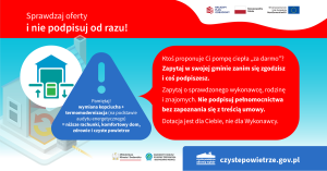 Infografika programu Czyste Powietrze