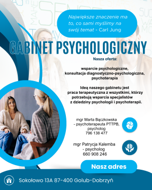 Plakat promujący nowego najemce