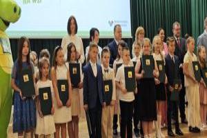 Gabriela Wołucka oraz inni laureaci