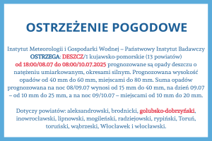 Ostrzeżenie pogodowe