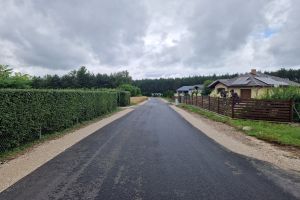 Droga w kierunku pompowni