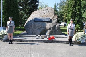 Uroczystości 1 września (zdj. Starostwo powiatowe w Golubiu-Dobrzyniu)