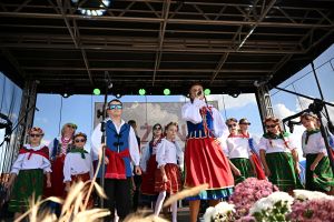 Występ zespołu ludowego