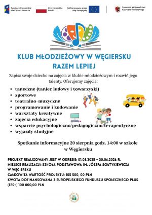 Informacje o spotkaniu rekrutacyjnym