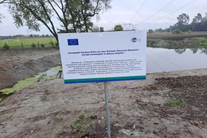 Przebudowa otwartego zbiornika retencyjnego służącego do gromadzenia wód opadowych i roztopowych w miejscowości Gałczewo