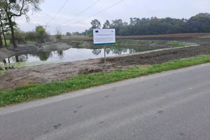 Przebudowa otwartego zbiornika retencyjnego służącego do gromadzenia wód opadowych i roztopowych w miejscowości Gałczewo