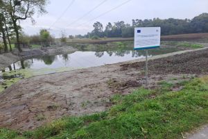 Przebudowa otwartego zbiornika retencyjnego służącego do gromadzenia wód opadowych i roztopowych w miejscowości Gałczewo