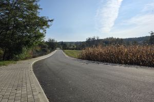 Budowa jezdni ul. Goździkowej w miejscowości Ruziec