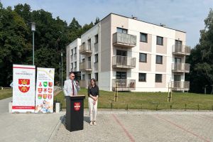 Otwarcie budynku wielorodzinego w Sokoligórze