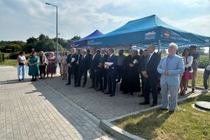 Otwarcie budynku wielorodzinego w Sokoligórze