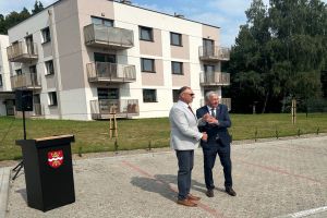 Otwarcie budynku wielorodzinego w Sokoligórze