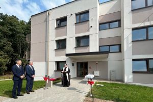 Otwarcie budynku wielorodzinego w Sokoligórze