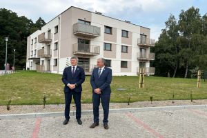 Otwarcie budynku wielorodzinego w Sokoligórze