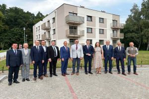 Otwarcie budynku wielorodzinego w Sokoligórze