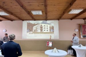 Otwarcie budynku wielorodzinego w Sokoligórze