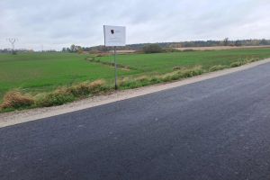 Odbiór zadania pn. "Przebudowa drogi gminnej nr 110226 C w miejscowości Sokoligóra"