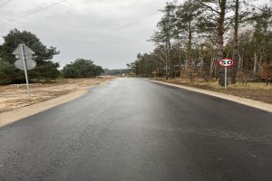 Odbiór końcowy drogi 110238C w miejscowości Białkowo