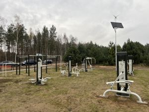 Nowe urządzenia sportowo-rekreacyjne w Białkowie