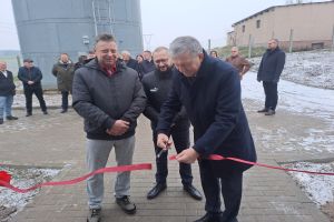Uroczyste otwarcie rozbudowanej stacji wodociągowej w Gałczewie
