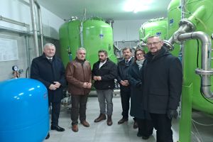 Uroczyste otwarcie rozbudowanej stacji wodociągowej w Gałczewie