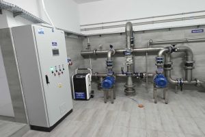 Uroczyste otwarcie rozbudowanej stacji wodociągowej w Gałczewie