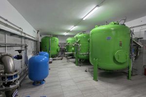 Uroczyste otwarcie rozbudowanej stacji wodociągowej w Gałczewie