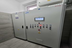 Uroczyste otwarcie rozbudowanej stacji wodociągowej w Gałczewie