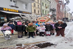 Uczniowie szkoły w Lisewie