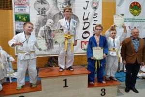 Uczestnicy turnieju judo w Szubinie